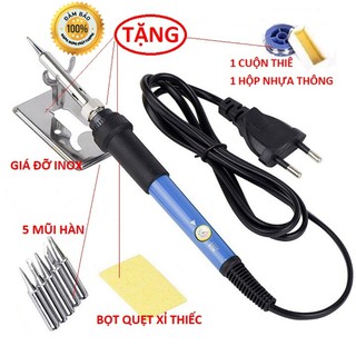 Mỏ hàn chì - Mỏ hàn thiếc 60w có chỉnh nhiệt độ nóng siêu tốc