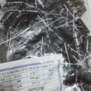 Tụ loa 2 đầu 2.2uf 100v combo10