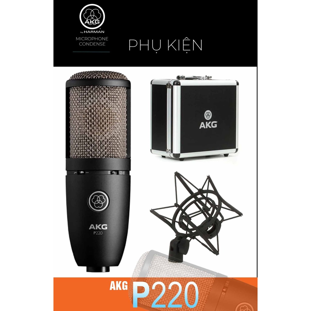 MIC AKG P220 giá rẻ Tháng 9,2023|BigGo Việt Nam