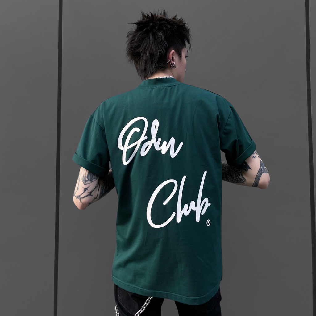 ÁO THUN OVERSIZE ODIN CLUB GREENIE, Áo phông oversize nam nữ, Local Brand ODIN CLUB
