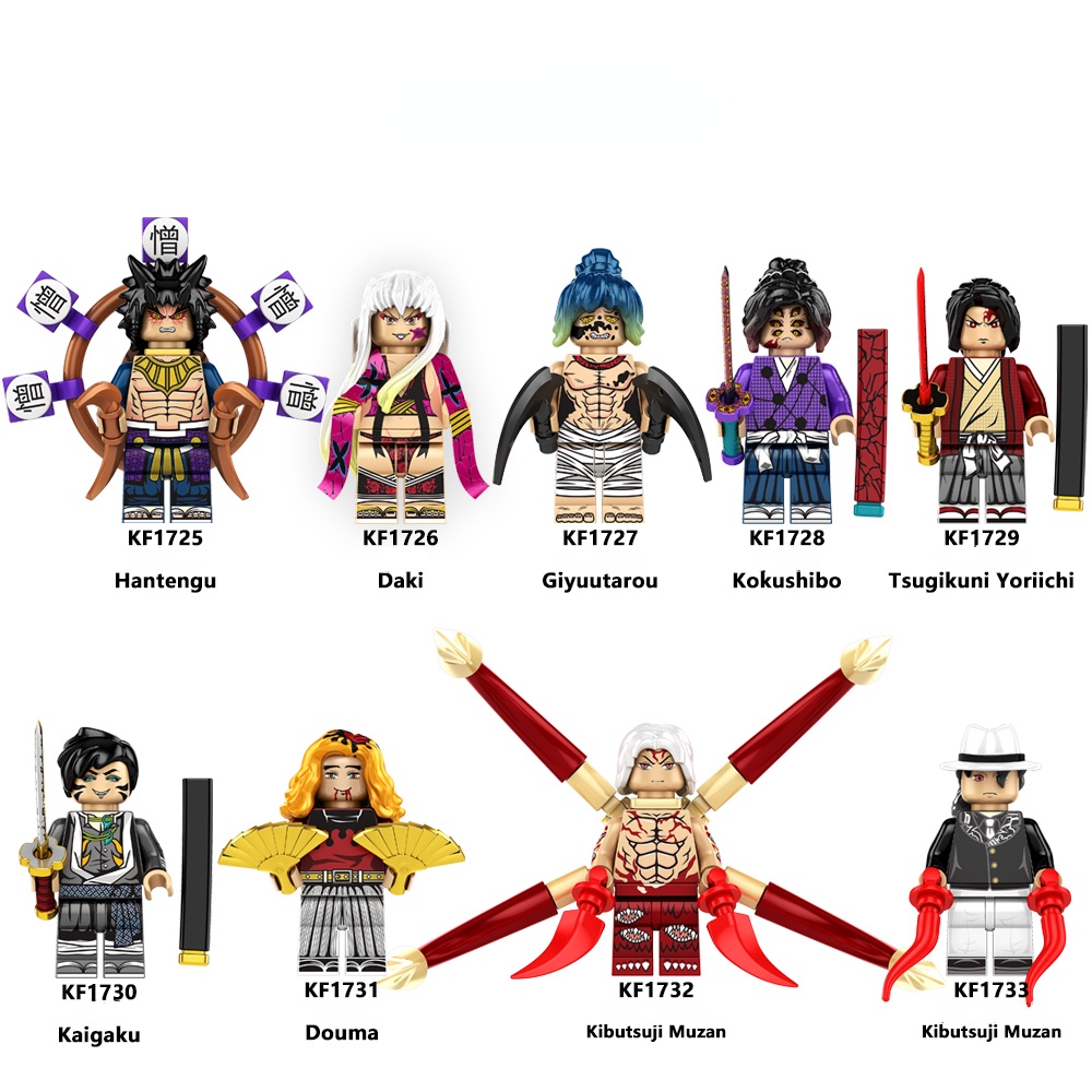 Mô Hình Nhân Vật Ninjago demon slayer Độc Đáo