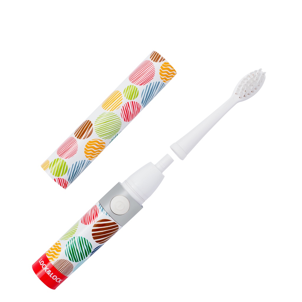 Bàn Chải Đánh Răng Điện Lock&amp;Lock Portable Electric Toothbrush ENR236 (162 x 20 x 20 mm) - Hàng Chính Hãng - DIENMAY.24H