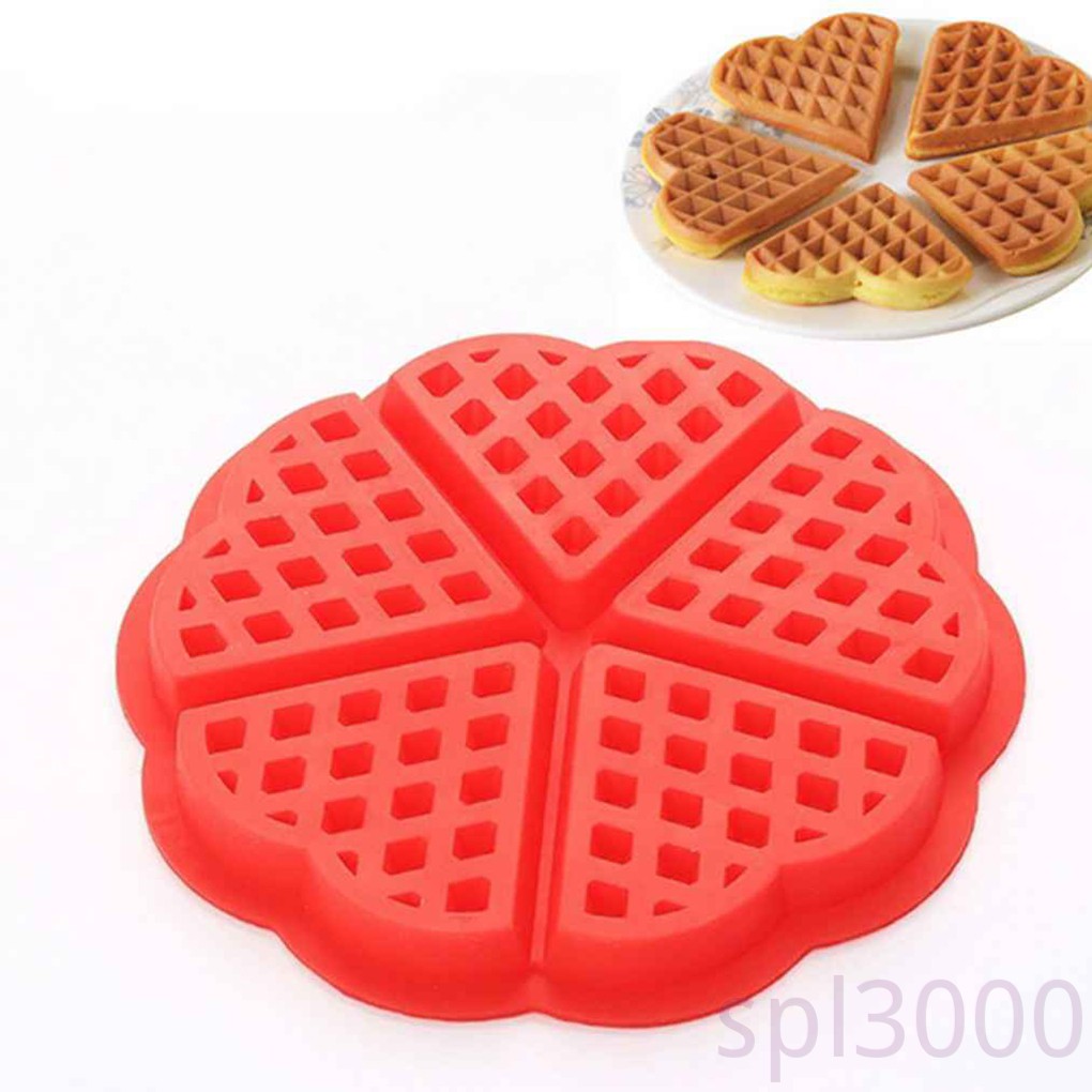 Khuôn Làm Bánh Waffle Bằng Silicon