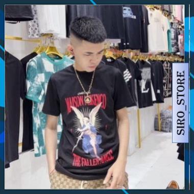 Áo phông nam nữ Premium Cotton in chữ DSQ2 ICON phối cổ bo in chữ phong cách đường phố