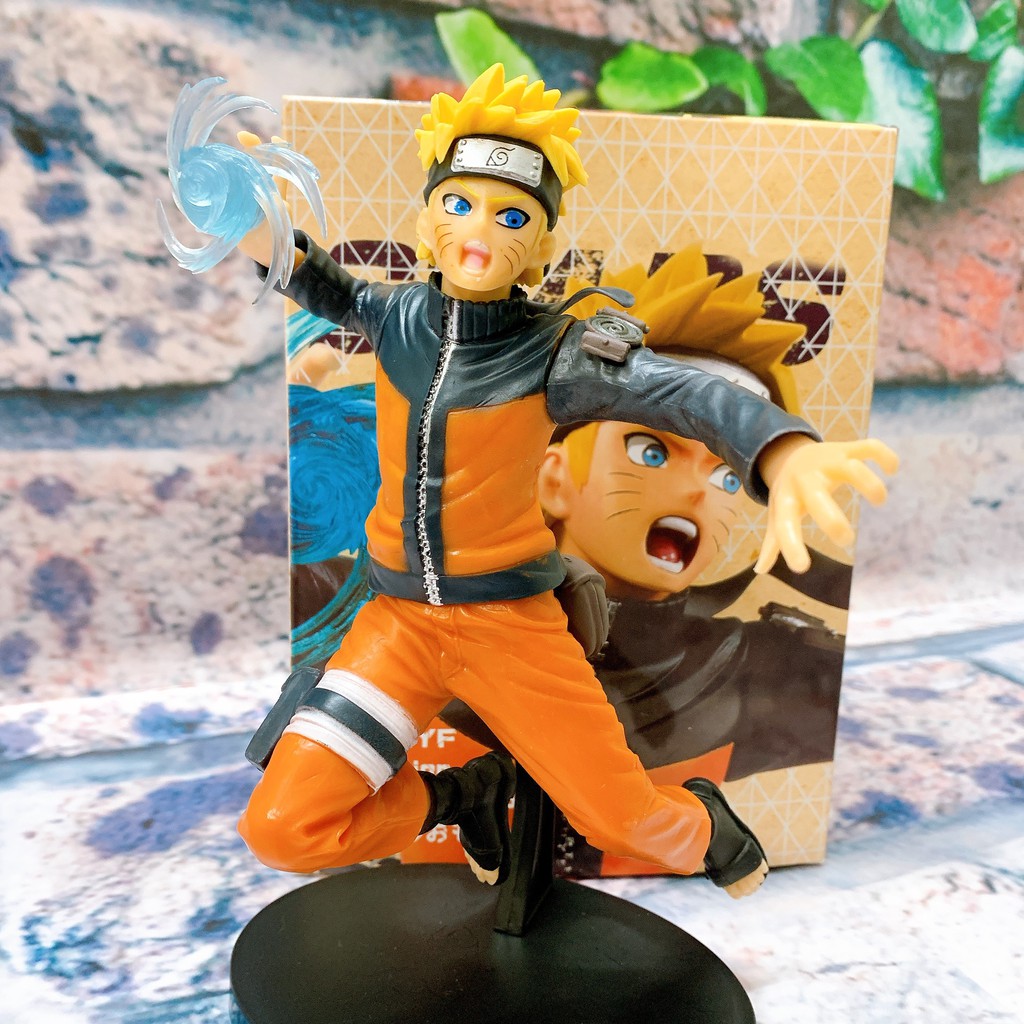 Mô hình Naruto Rasegan siêu ngầu cao 18cm có chân đế đi kèm, fullbox