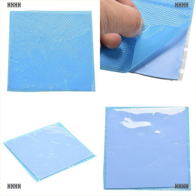 Tấm Tản Nhiệt Màu Xanh Dương Kích Thước 100mmx100mmx100mmx100mmx1mmx1mmx1mm Bằng Silicon
