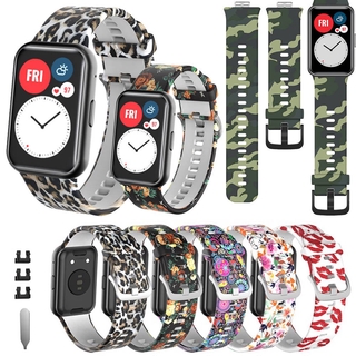Dây Đeo Silicon Chống Thấm Nước Cho Đồng Hồ Thông Minh Huawei Watch Fit SmarBand Wriststrap 2023