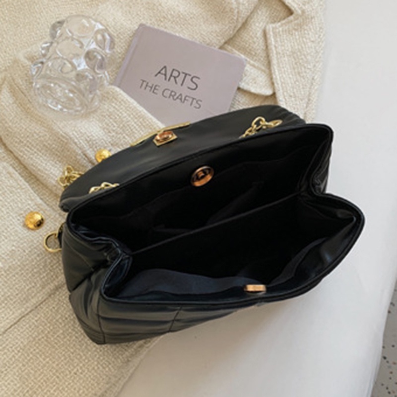 Túi đeo vai IELGY phối dây xích kiểu retro thời trang cho nữ