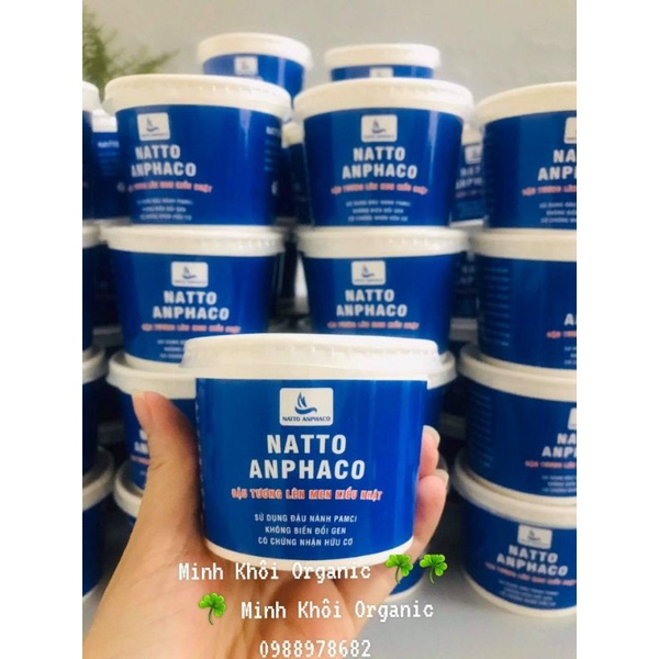 Natto tươi Anphaco/ Đậu nành NonGMO lên men 100gr