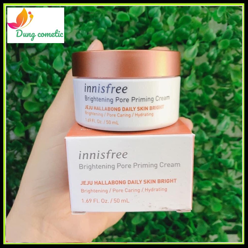( sẵn - 2020 ) Kem Dưỡng Trắng Da INNISFREE WHITENING PORE CREAM EX NEW 2019 Hương Quýt
