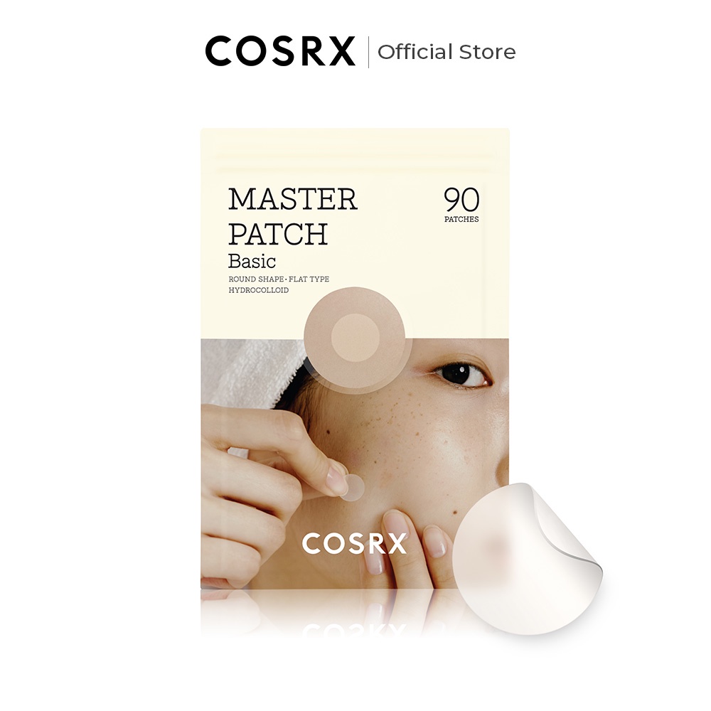 Gói 90 miếng dán mụn COSRX đơn giản dễ sử dụng