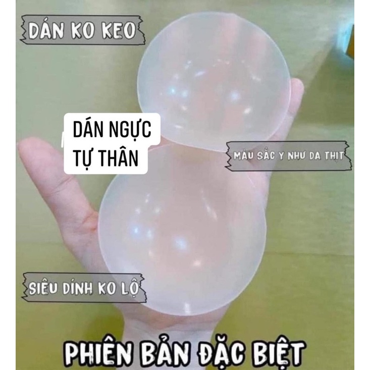Miếng dán ngực tự thân trong suốt chống mồ hôi ,chống nước