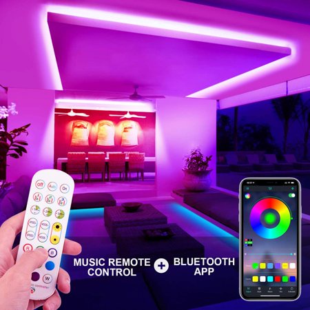 Bộ điều khiển LED WS2811 - WS2812 qua App, Bluetooth, qua điện thoại, nháy theo nhạc RF full color