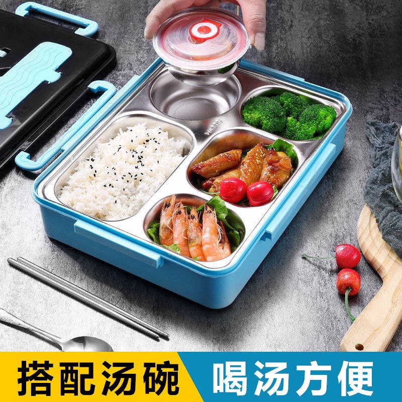 Hộp cơm bento giữ tươi riêng biệt của Hàn Quốc dùng hộp giữ nhiệt