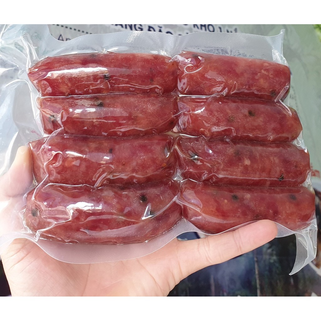 1kg - Lạp xưởng tươi Cai Lậy nạc 90% - Ship toàn quốc