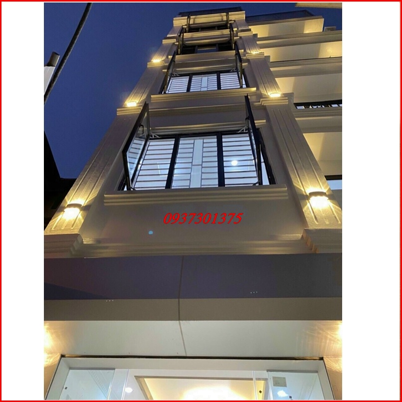 Đèn Tường LED Trang Trí Hắt Sáng Trên Dưới - Loại 6 Tia Sáng Vàng - Nguồn Nhôm Đúc Chống ẩm Chống Nước IP66