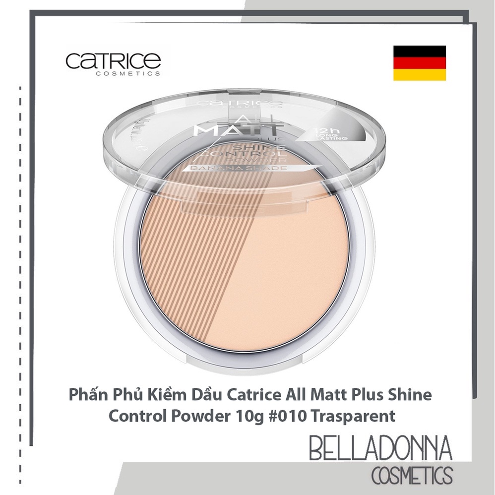 Phấn Phủ Kiềm Dầu Hoàn Hảo Catrice All Matt Plus Shine Control Powder 10g