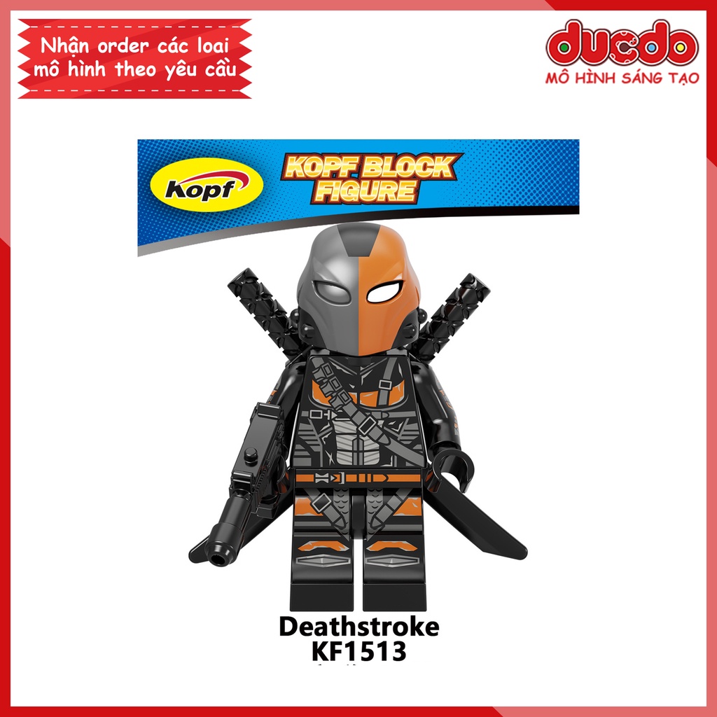 Minifigures các siêu anh hùng Justice League Batman tuyệt đẹp - Đồ Chơi Lắp Ghép Xếp Hình Mini Mô hình Kopf KF6136