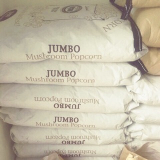 1 bao 22,68kg bắp hạt làm bắp rang bơ hình nấm