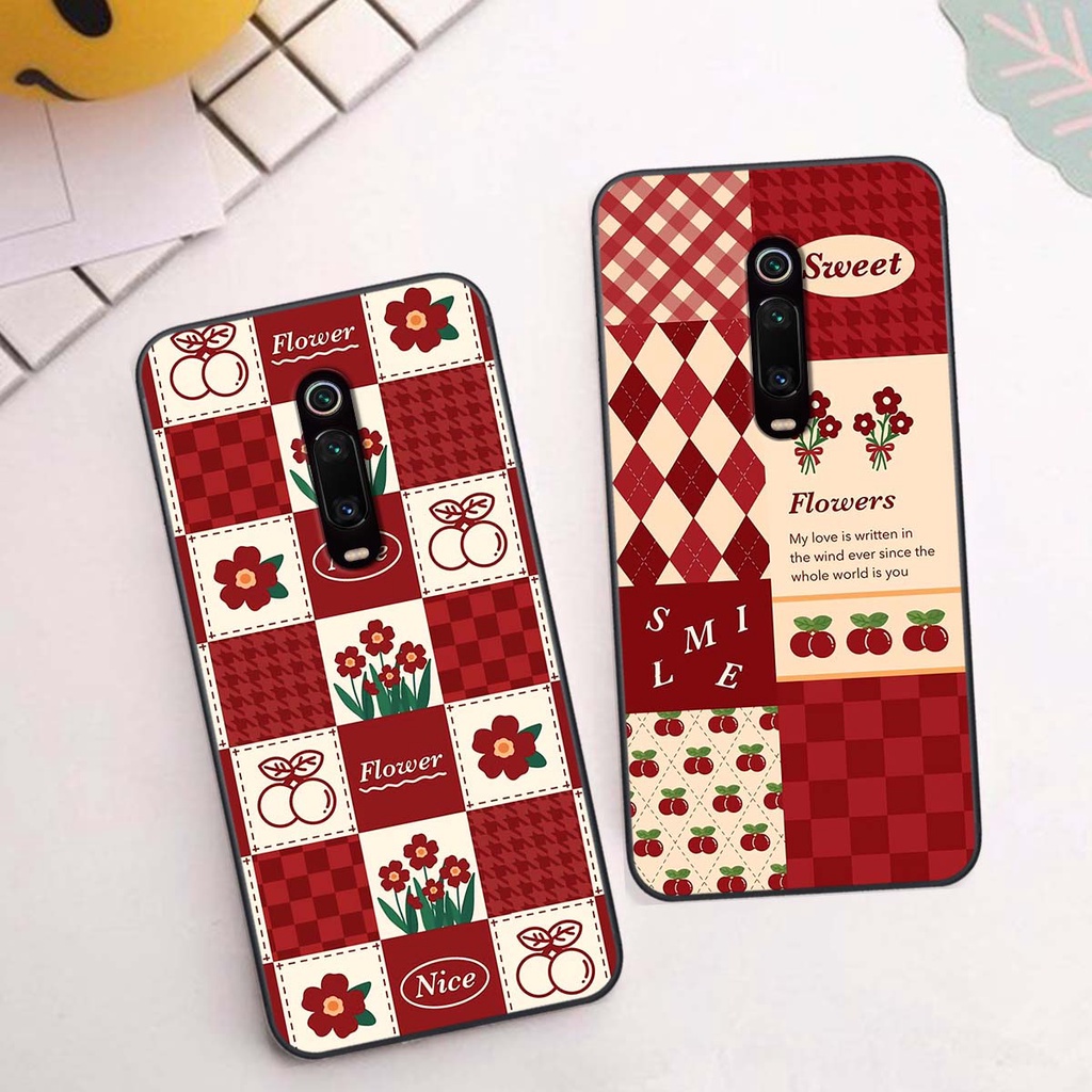 Ốp Xiaomi Redmi K20 họa tiết hoa, gấu thời trang, ốp dẻo bền đẹp