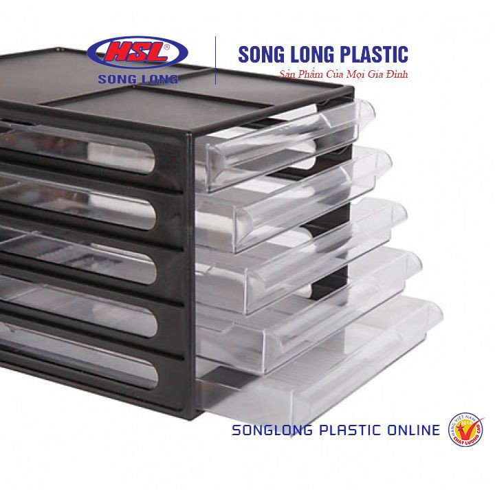 🚨 Tủ Tài Liệu Để Bàn 5 Ngăn - Tủ Hồ Sơ 5 Ngăn Song Long .