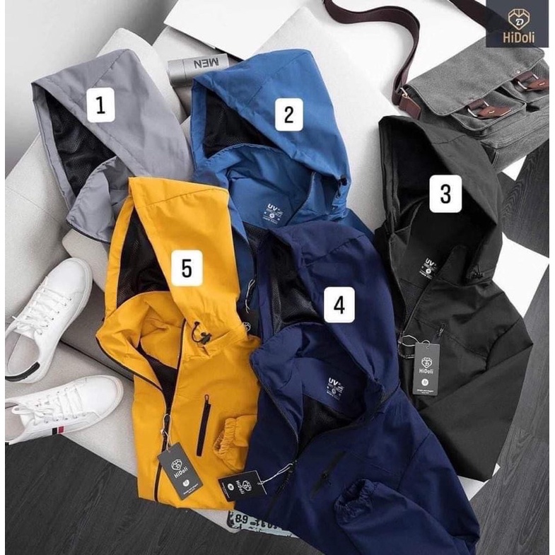 Áo gió nam nữ cực hot 5 màu size M L XL XXL huyen hip
