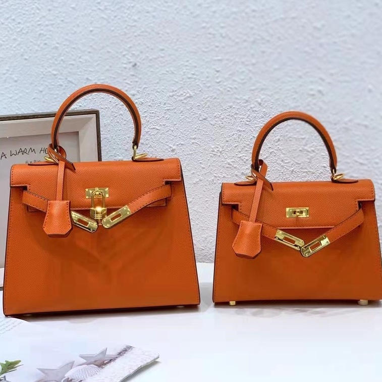 Túi Xách Da Bò Họa Tiết Vân Trái Vải Thời Trang Sang Trọng Cho Nữ777777