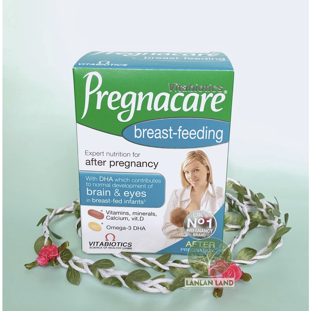 VITAMIN TỔNG HỢP CHO MẸ SAU SINH PREGNACARE BREAST-FEEDING UK