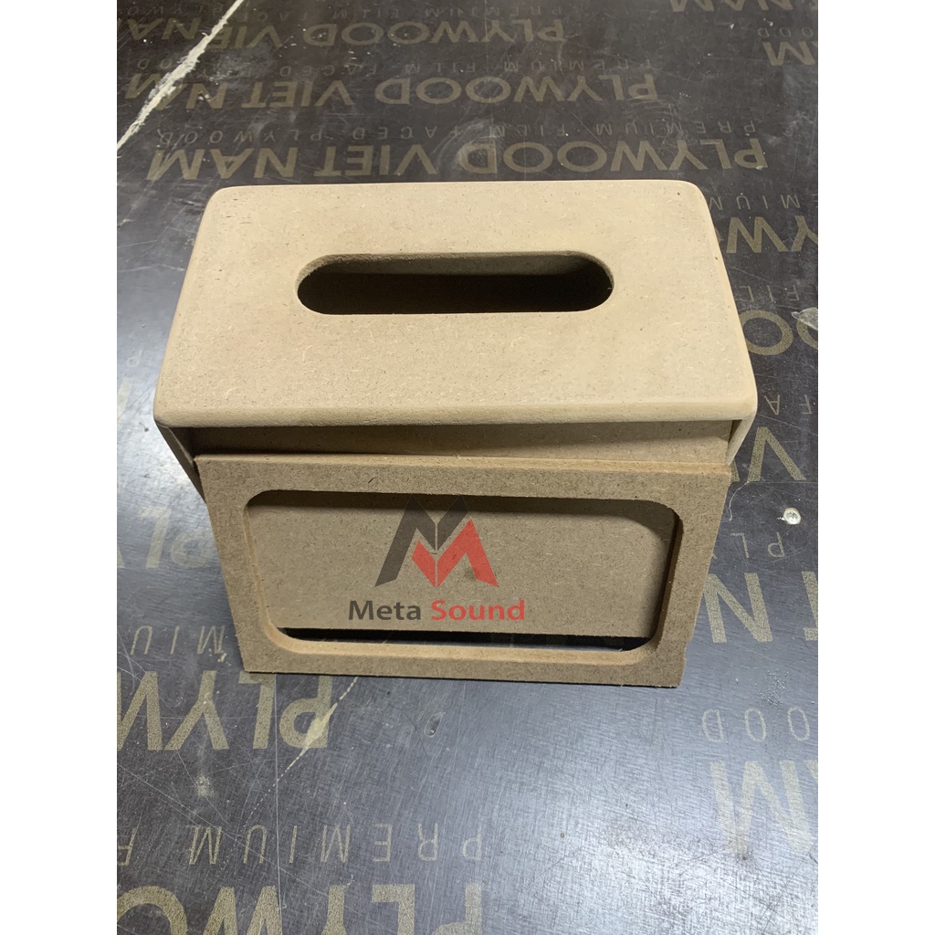 metasound: box thô Acton II kt 260 mm x 160mm x 150mm Gỗ MDF, có nhận khoét mặt theo yêu cầu
