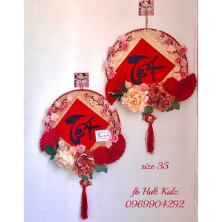 Mẹt trang trí Tết size 35