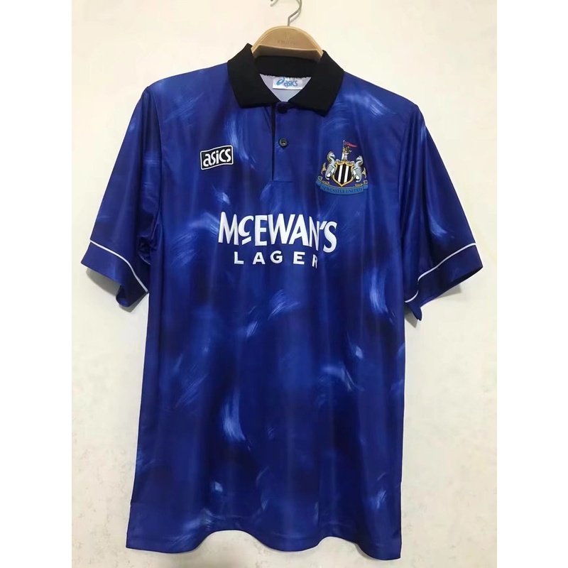Áo Thun Bóng Đá Ngắn Tay Nhanh Khô Phong Cách retro Size S-XXL 93-95