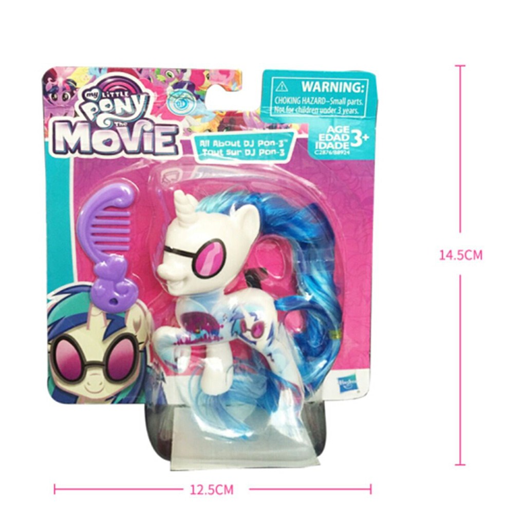 My Little Pony Toy Series Basic Pony Full set Princess Girl Play House Quà tặng trang trí búp bê nhựa