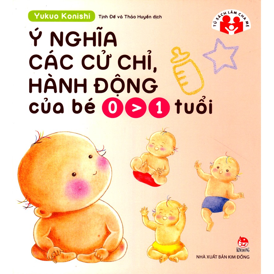 Sách - Ý Nghĩa Các Cử Chỉ, Hành Động Của Bé 0 - 1 Tuổi