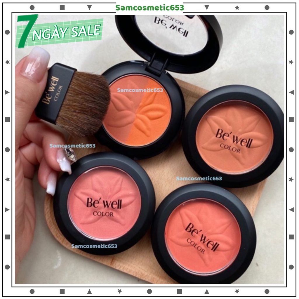Phấn má siêu mịn lì Be'Well