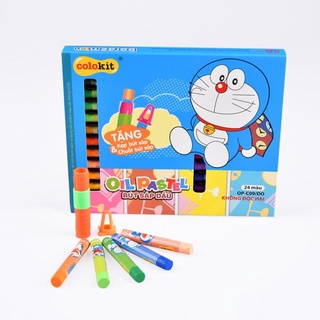 Bút sáp dầu Colokit Doraemon (12-18-24 màu)