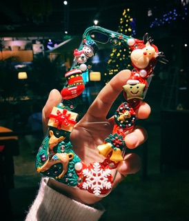 Ốp Iphone giáng sinh/Noel/christmas Handmade