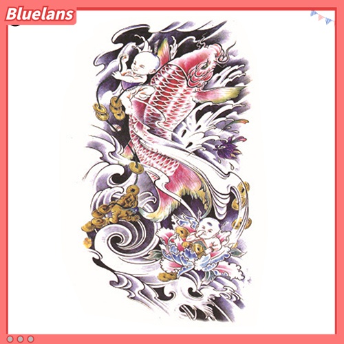 Miếng Dán Hình Xăm Tạm Thời Hình Đầu Lâu Quyến Rũ Chống Nước Có Thể Tháo