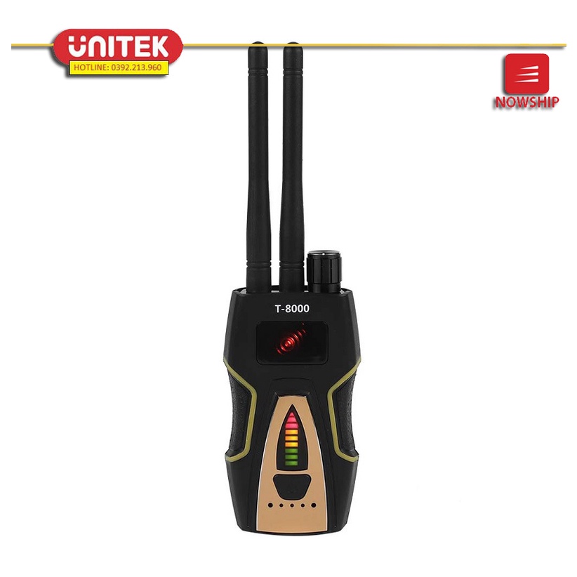 Máy Dò Phát Hiện Theo Dõi Camera, GPS, Định Vị Detector T8000