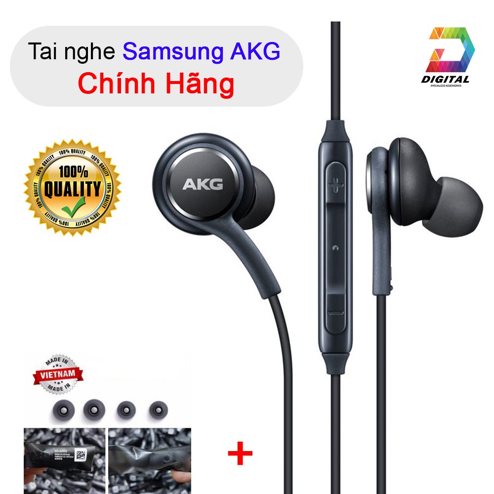 Tai Nghe AKG Bóc Máy S8 , S8 Plus , S9 , S9 Plus , Note 8, Note 9 Chính Hãng Âm Thanh Cực Hay