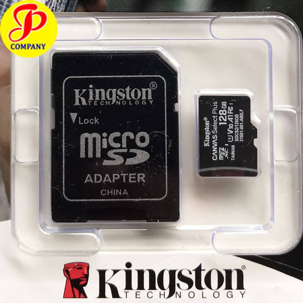 Thẻ nhớ Kingston microSD Canvas Select Plus 128GB - Hàng Chính Hãng FPT