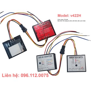 Công Tắc Cảm Ứng Gương Phòng Tắm V522H ON/OFF - Mirror Touch Switch