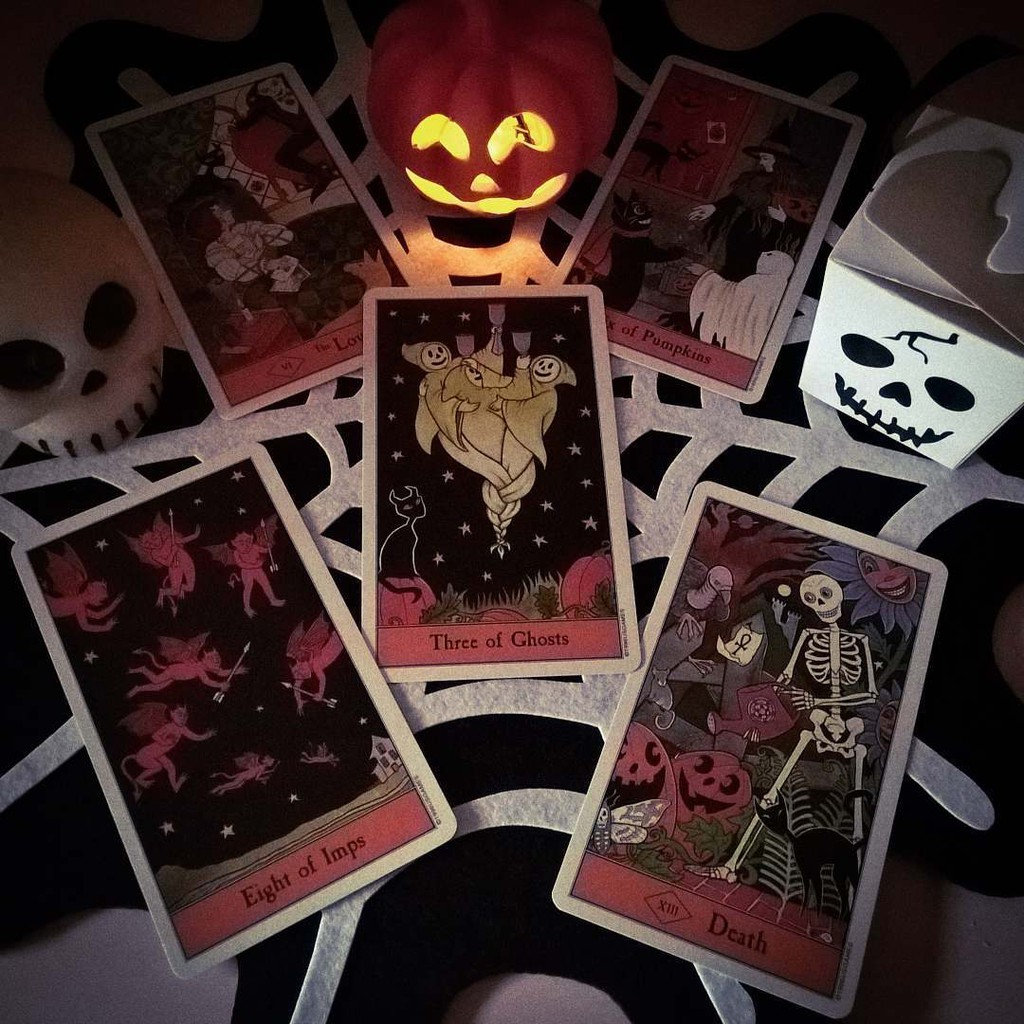 Bộ Bài Halloween Tarot (Mystic House Tarot Shop)