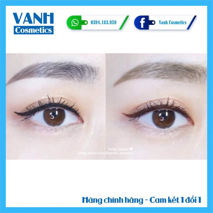 Bút kẻ mắt dạ 02 MÀU NÂU - ĐEN không lem không trôi Grass & Flower Eyeliner Hàn Quốc - 𝗩𝗮𝗻𝗵 𝗖𝗼𝘀𝗺𝗲𝘁𝗶𝗰𝘀 | BigBuy360 - bigbuy360.vn