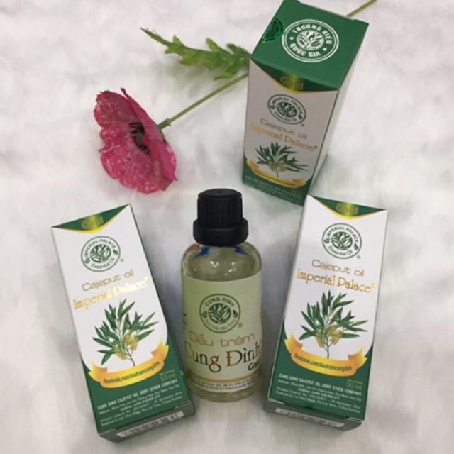 Dầu tràm Cung Đình Gold 50ml Dầu tràm cho bé trẻ sơ sinh và người lớn