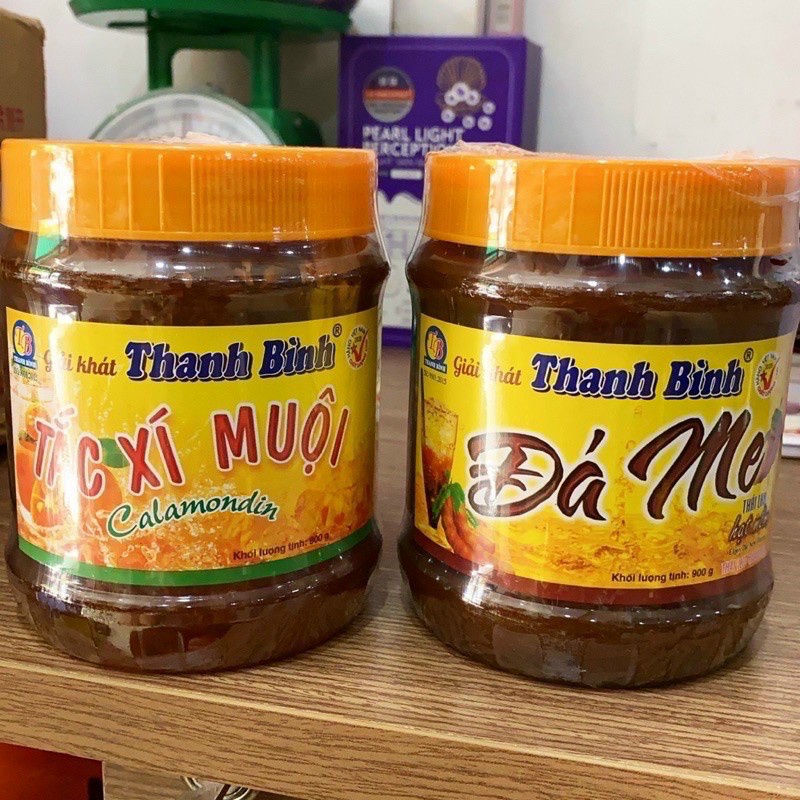 Đá me, Tắc xí muội Thanh Bình hũ 900g
