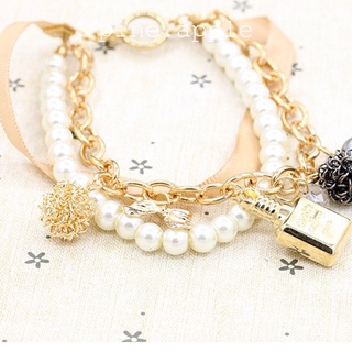 Vòng tay lắc tay layer charm Pineapple - FREESHIP - Hàng có sẵn (video + ảnh thật) - VT1