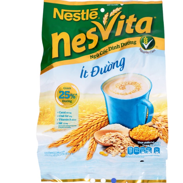 Ngũ Cốc Nesvita Ít Đường, có đường 400g