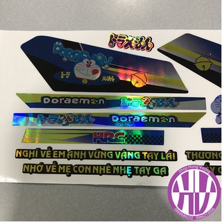 Tem Dream Doraemon 7 màu  - Tem Dream chế