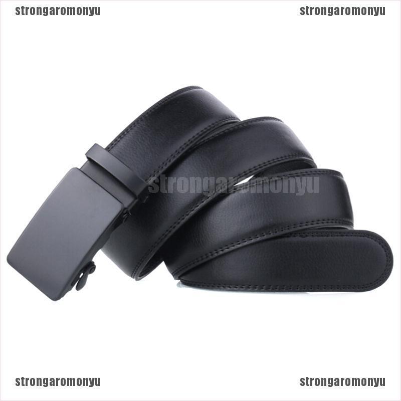 Thắt Lưng Da Có Khóa Gài Tự Động Thời Trang Cao Cấp Cho Nam