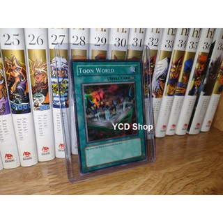 Thẻ bài yugioh chính hãng Toon World  – Super Rare